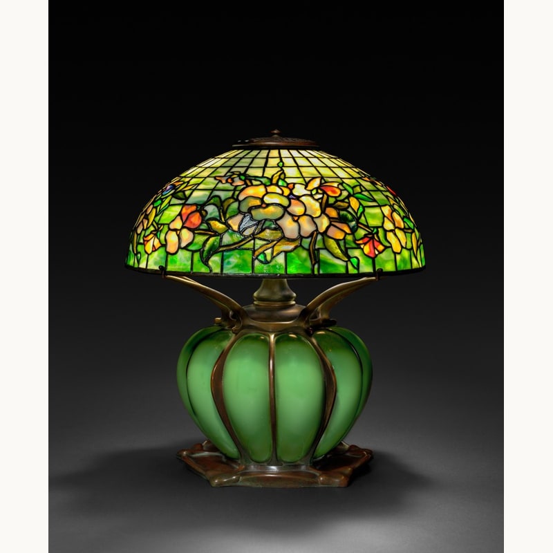 Pansy Border Table Lamp