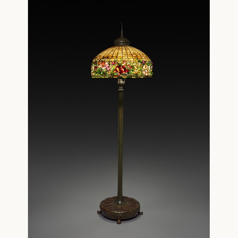 Peony Border Floor Lamp